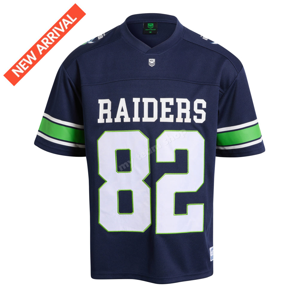 CANBERRA RAIDERS NRL GRIDIRON MESH JERSEY NRL Gridiron Jersey