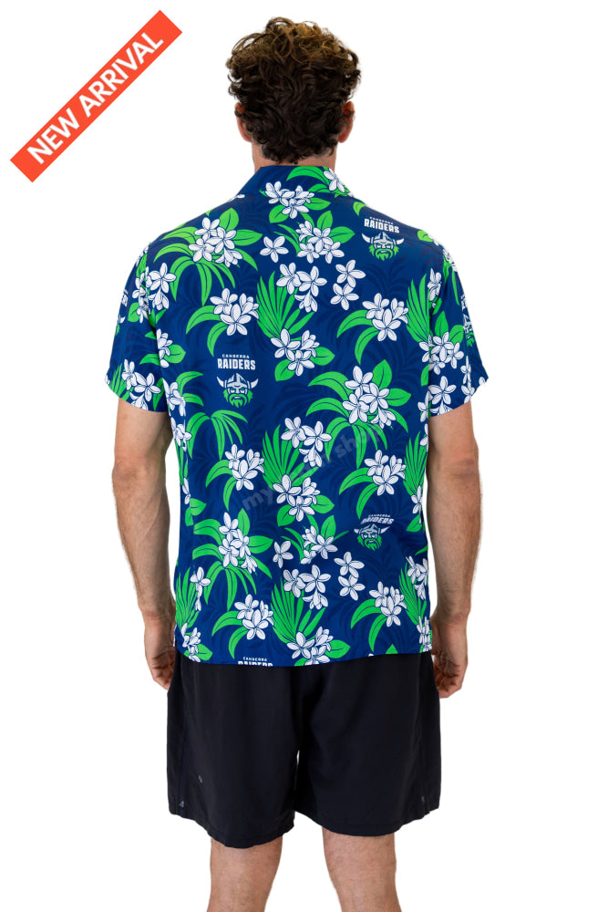 CANBERRA RAIDERS NRL ’’REEF’’ HAWAIIAN SHIRT NRL Hawaiian Shirt
