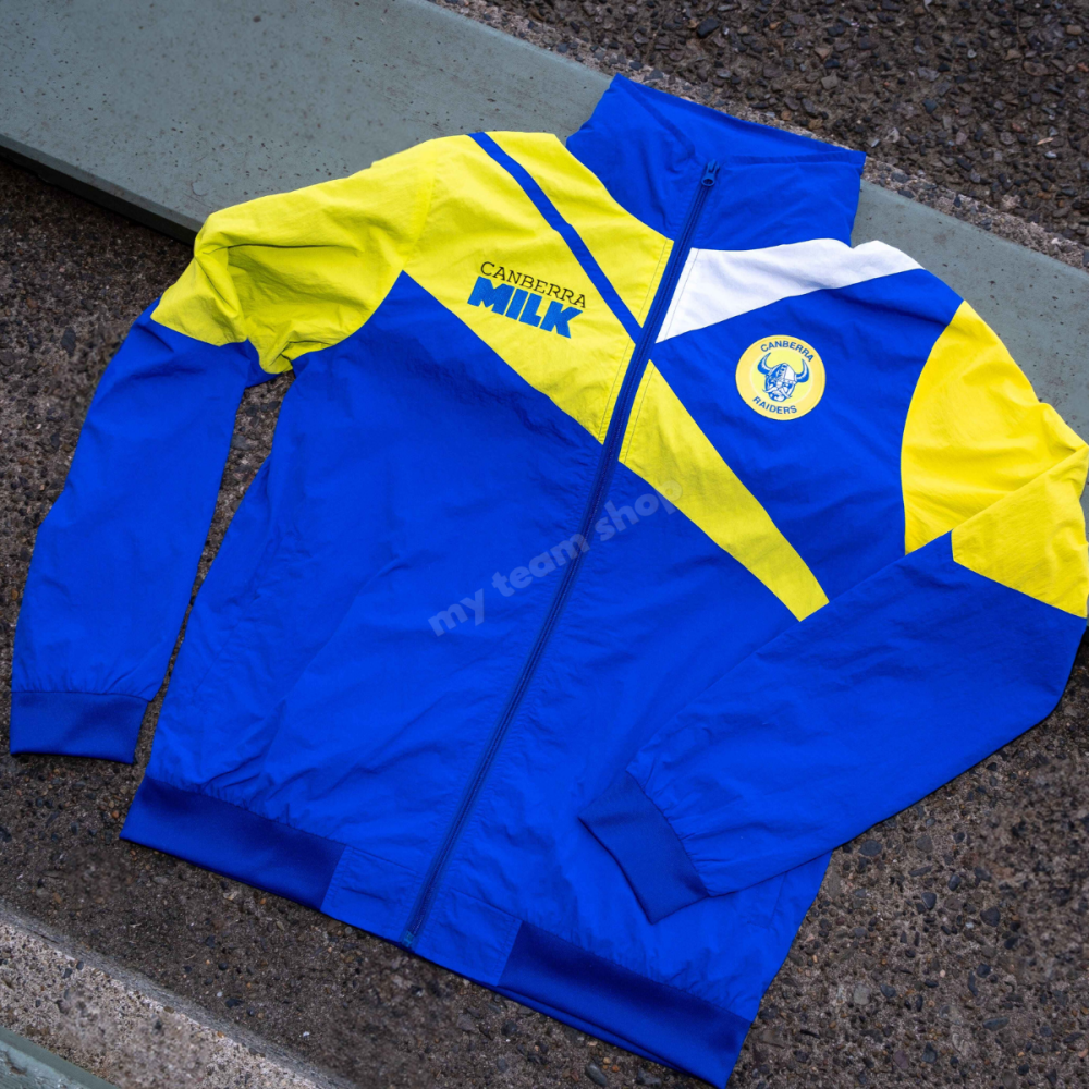 Raiders NRL Retro Track Jacket