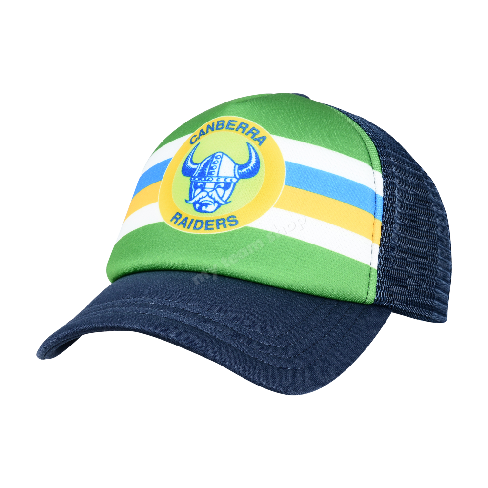 CANBERRA RAIDERS NRL RETRO TRUCKER CAP NRL headwear