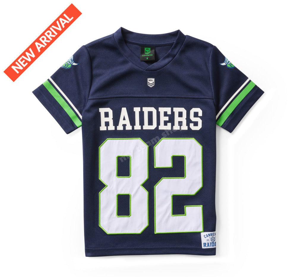CANBERRA RAIDERS NRL YOUTH GRIDIRON MESH JERSEY NRL Gridiron Jersey