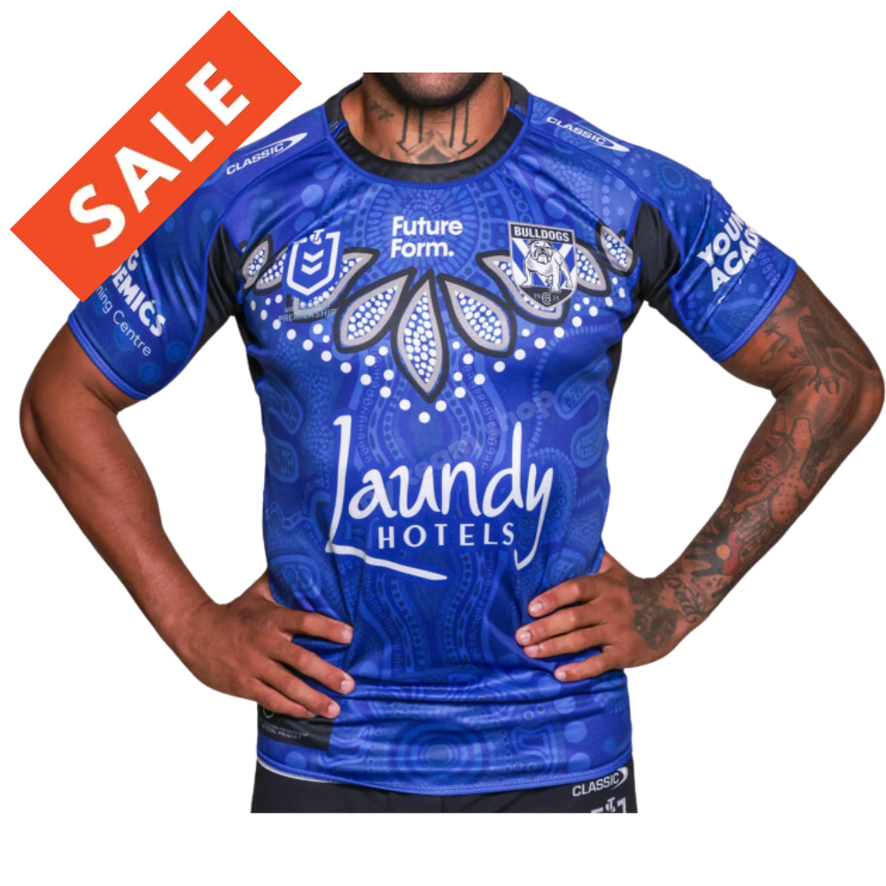 Canterbury-Bankstown Bulldogs 2024 Nrl Indigenous Jersey Replica Jersey