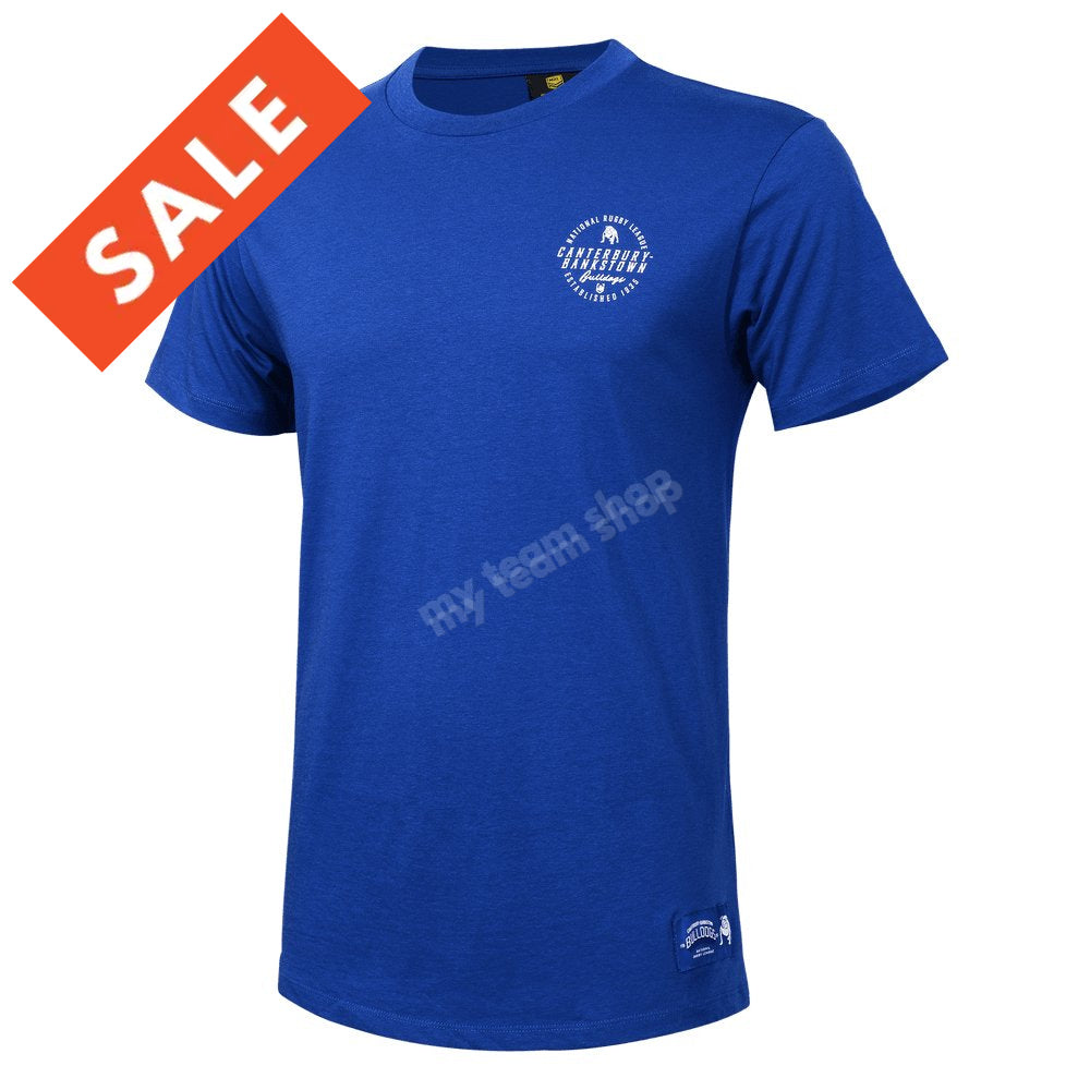 Canterbury-Bankstown Bulldogs NRL  Back Print T-Shirt Shirts & Tops