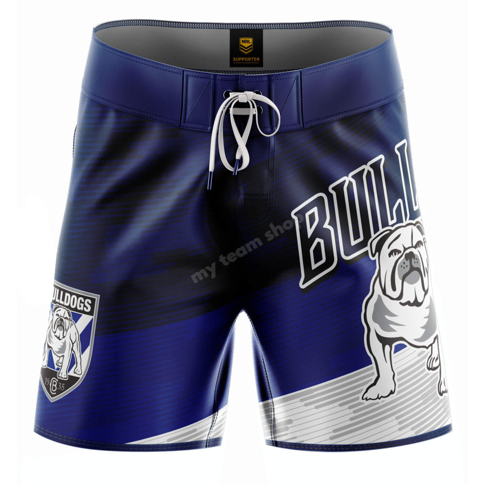 Canterbury-Bankstown Bulldogs Nrl ’Barrel’ Board Shorts Board Shorts