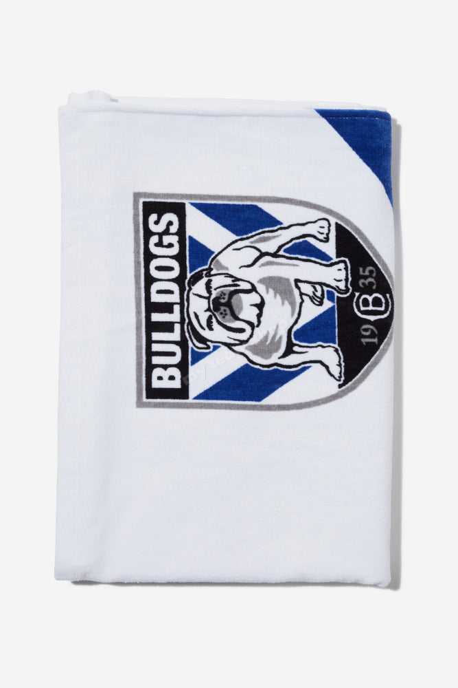 Canterbury-Bankstown Bulldogs NRL Beach Towel Beach Towel
