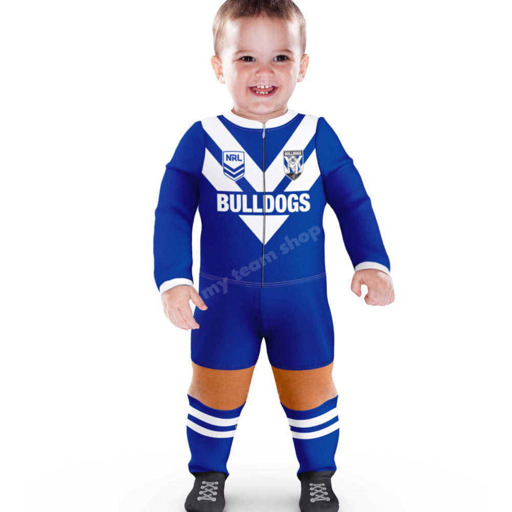 CANTERBURY-BANKSTOWN BULLDOGS NRL INFANT FOOTYSUIT Infant Footysuit