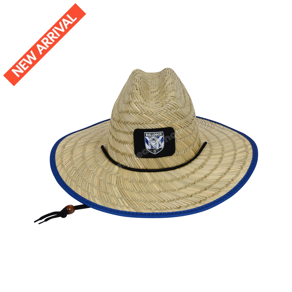 Canterbury-Bankstown Bulldogs Nrl Straw Hat Headwear