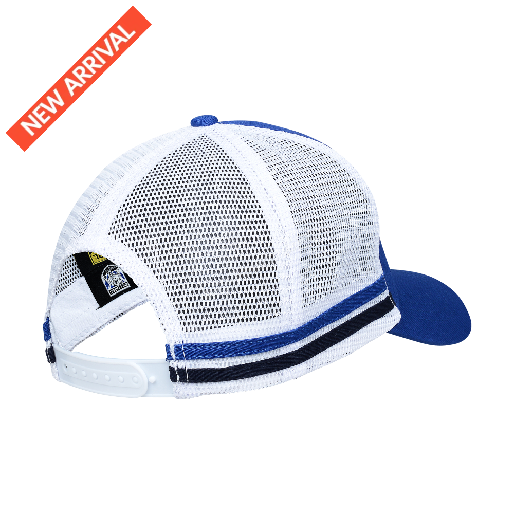 Canterbury-Bankstown Bulldogs Nrl Stripe Trucker Caps Headwear