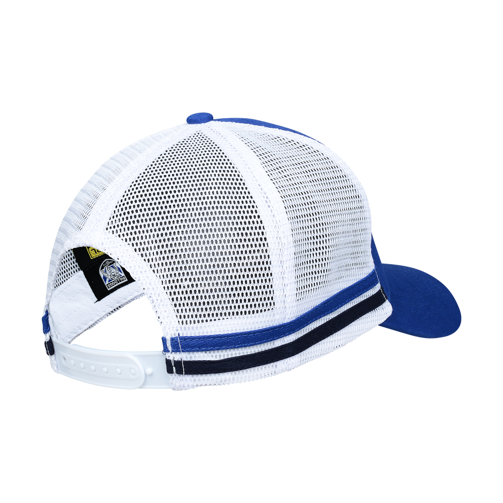 Canterbury-Bankstown Bulldogs Nrl Stripe Trucker Caps Headwear