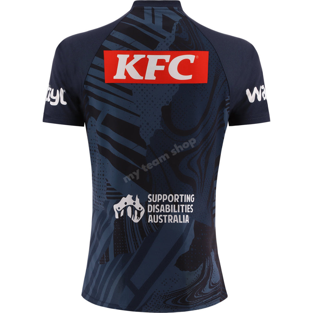 Canterbury Bulldogs 2025 Nrl Navy Training Tee Training Tee