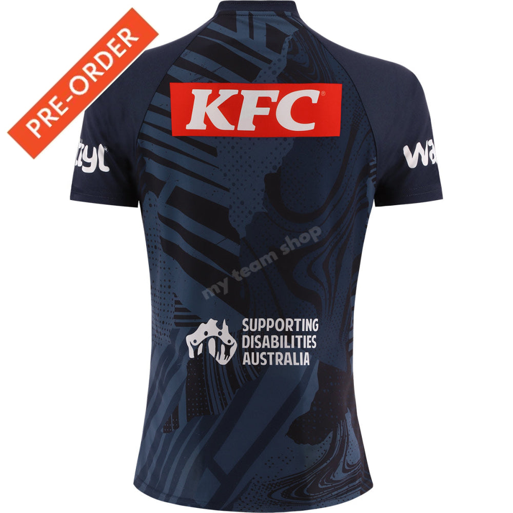 Canterbury Bulldogs 2025 Nrl Navy Training Tee Training Tee