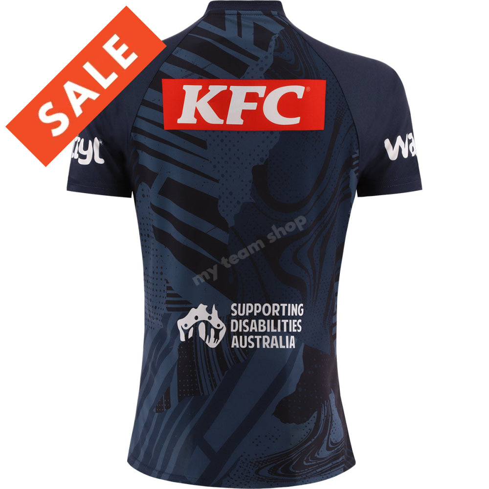 Canterbury Bulldogs 2025 Nrl Navy Training Tee Training Tee