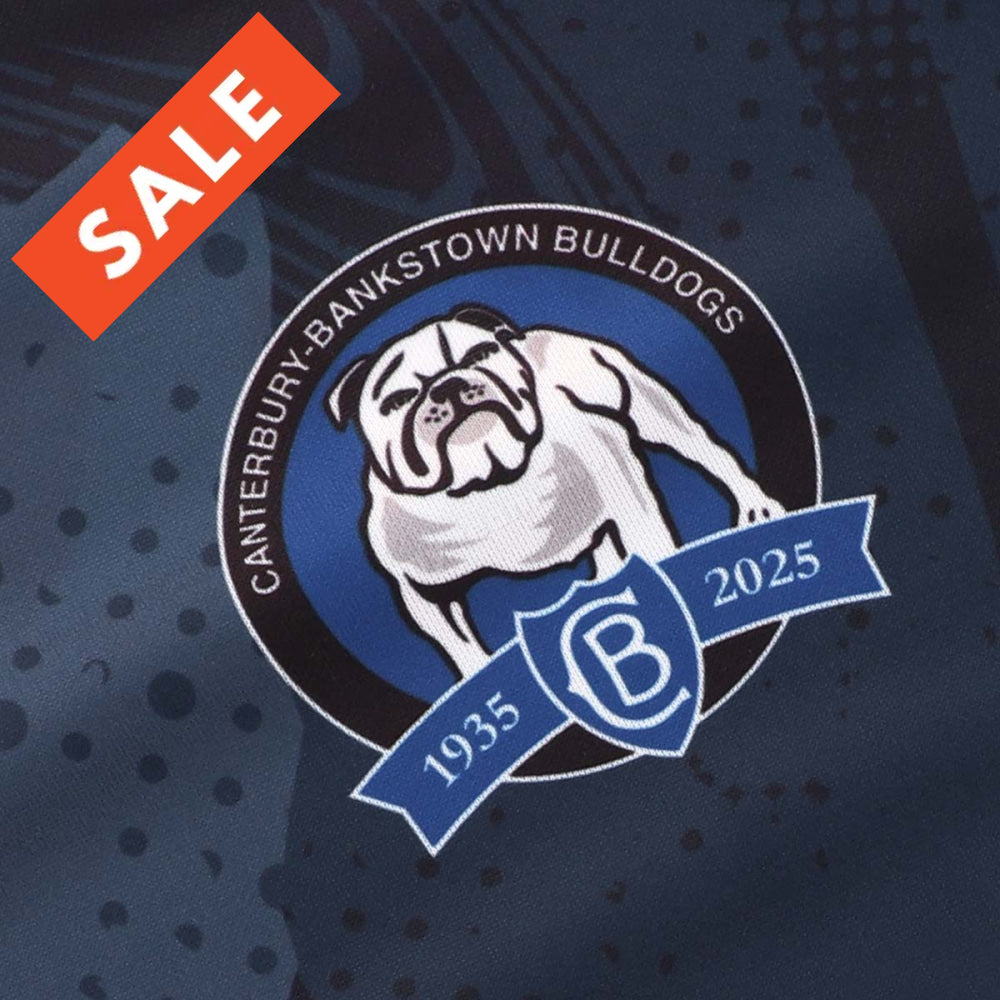 Canterbury Bulldogs 2025 Nrl Navy Training Tee Training Tee