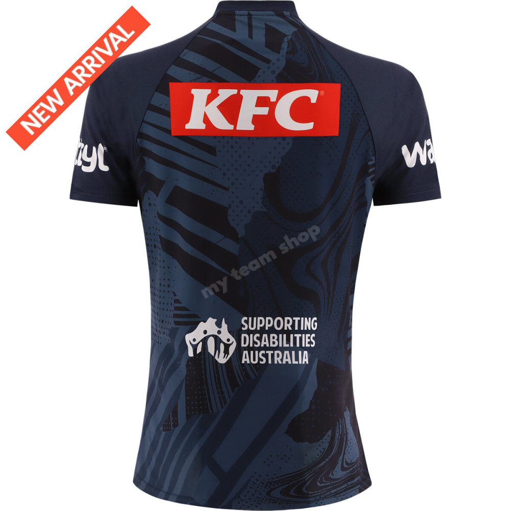 Canterbury Bulldogs 2025 Nrl Navy Training Tee Training Tee