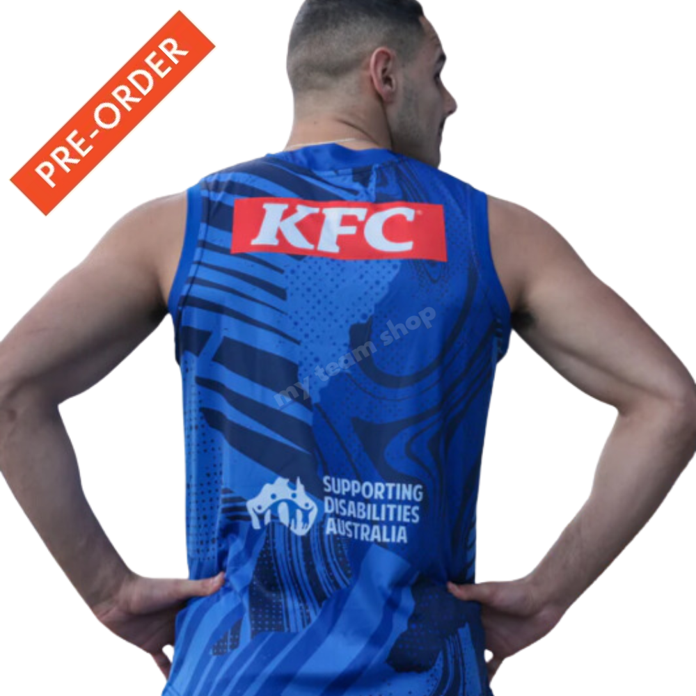 Canterbury Bulldogs 2025 Nrl Training Singlet Training Singlet