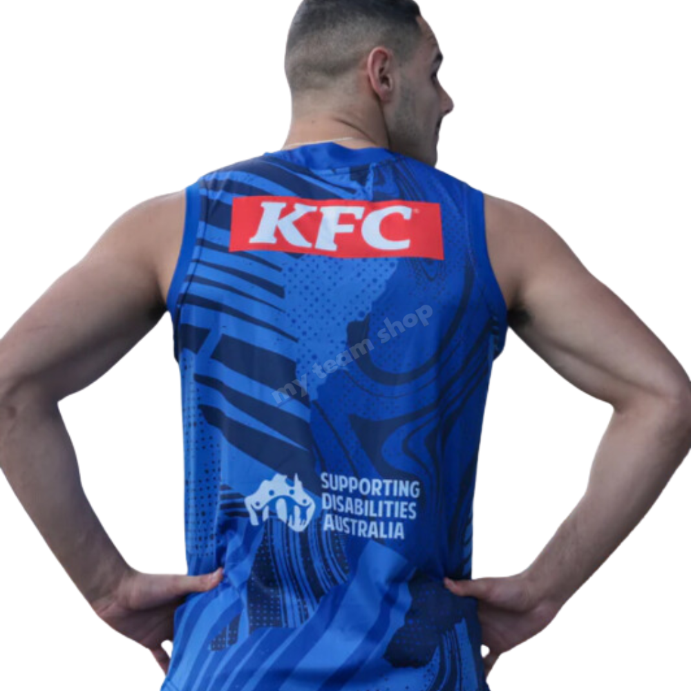 Canterbury Bulldogs 2025 Nrl Training Singlet Training Singlet