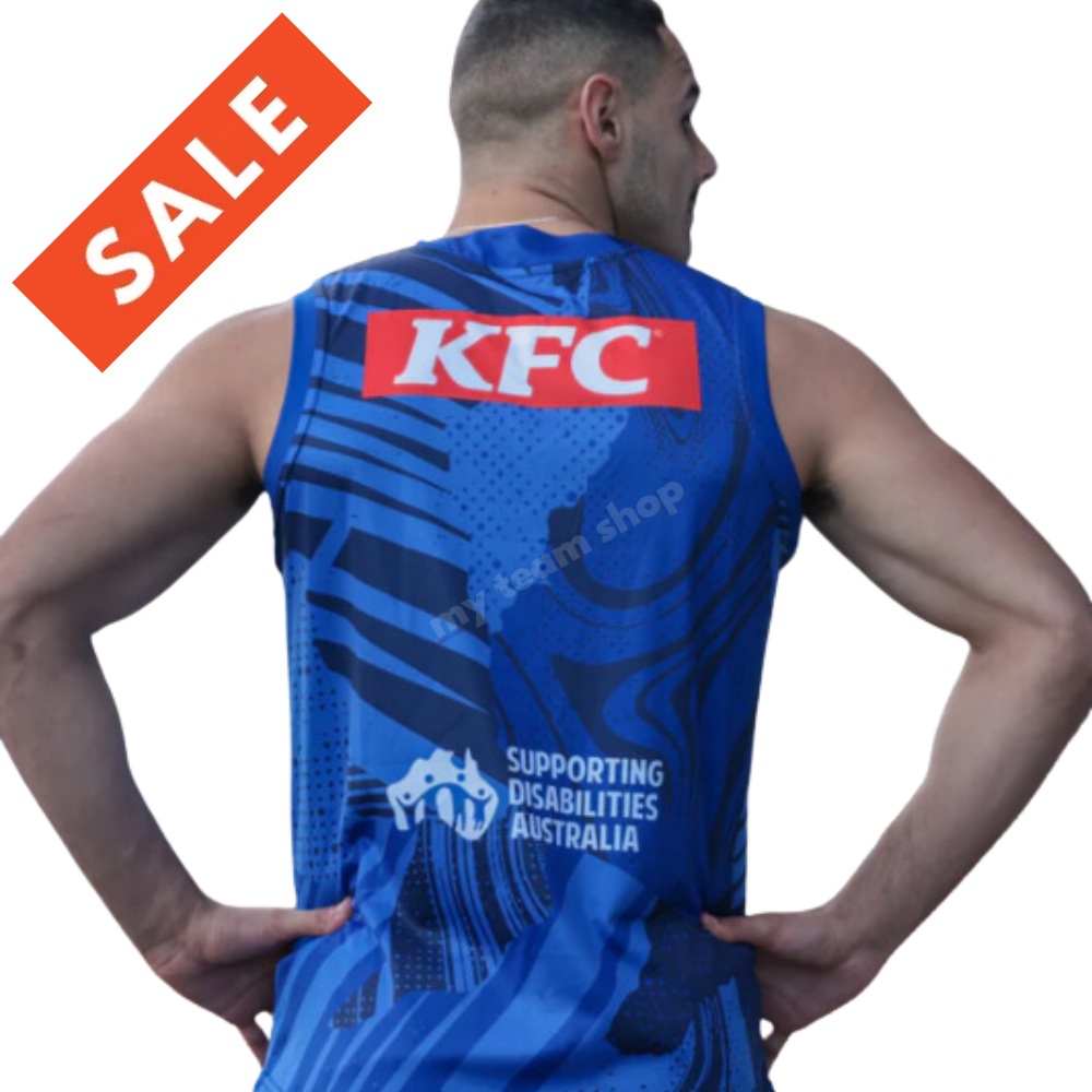 CANTERBURY BULLDOGS 2025 NRL TRAINING SINGLET – My Team Shop