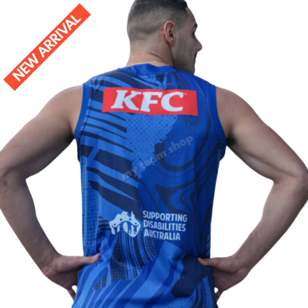 Canterbury Bulldogs 2025 Nrl Training Singlet Training Singlet