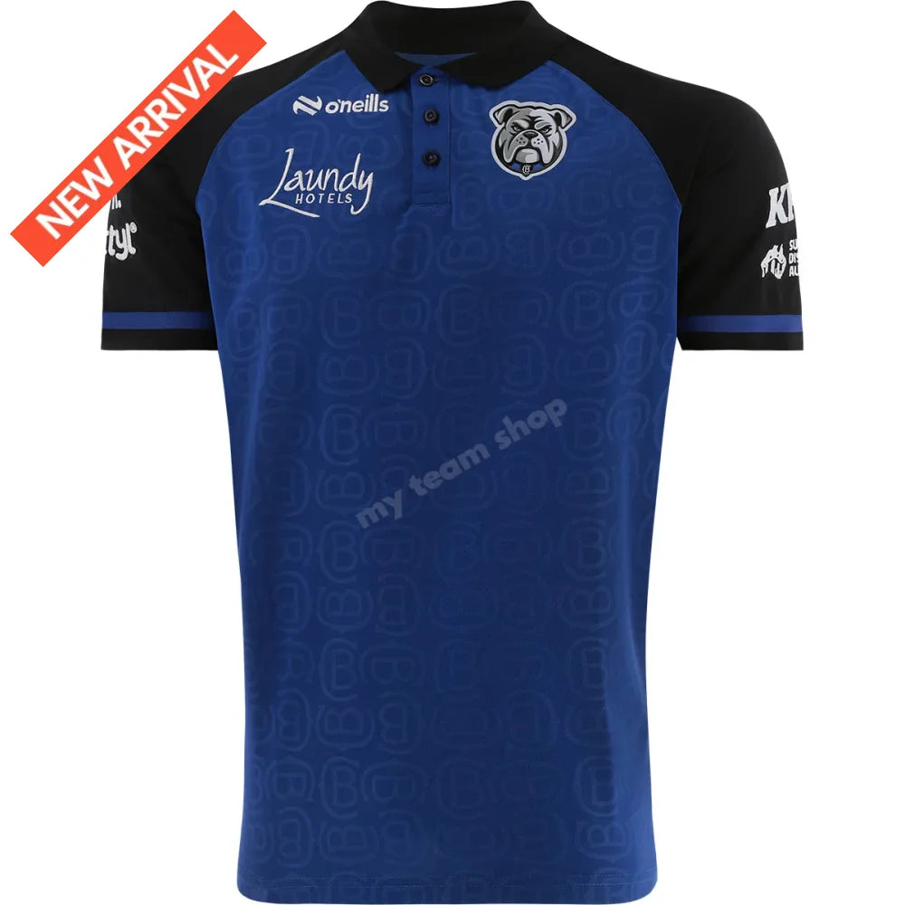 CANTERBURY BULLDOGS 2026 NRL BLUE MEDIA POLO NRL Media Polo