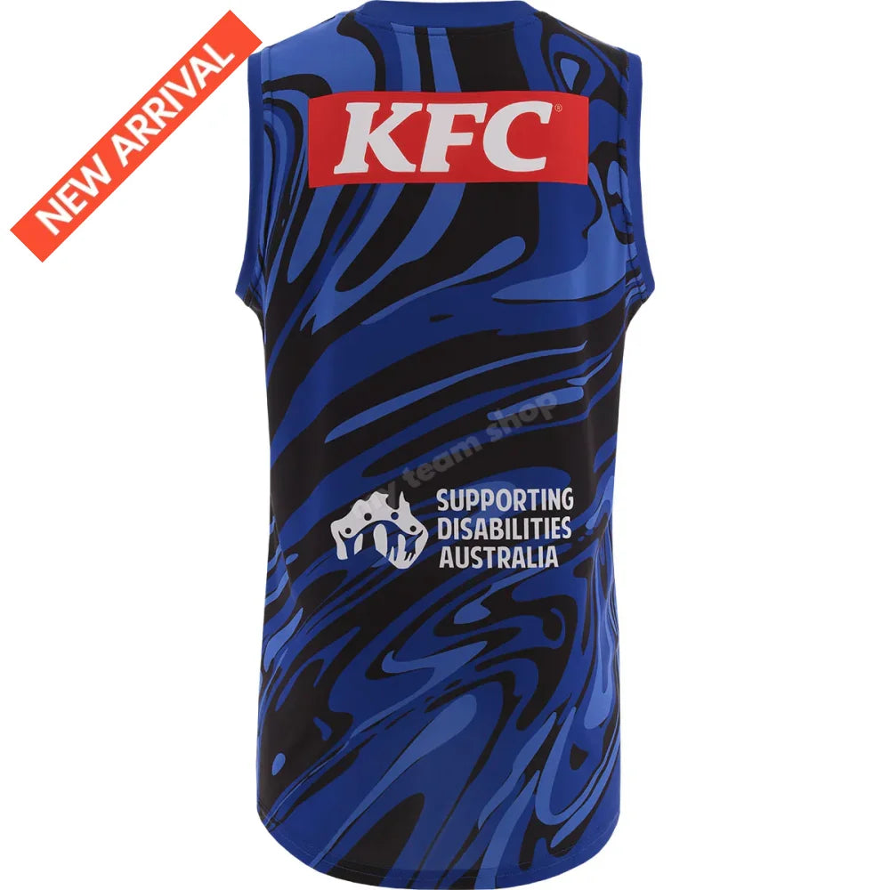 CANTERBURY BULLDOGS 2026 NRL TRAINING SINGLET NRL Training Singlet