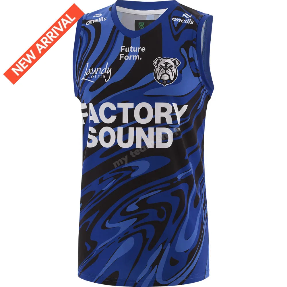 CANTERBURY BULLDOGS 2026 NRL TRAINING SINGLET NRL Training Singlet