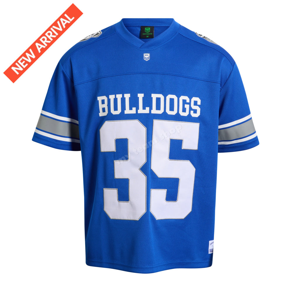 CANTERBURY BULLDOGS NRL GRIDIRON MESH JERSEY NRL Gridiron Jersey