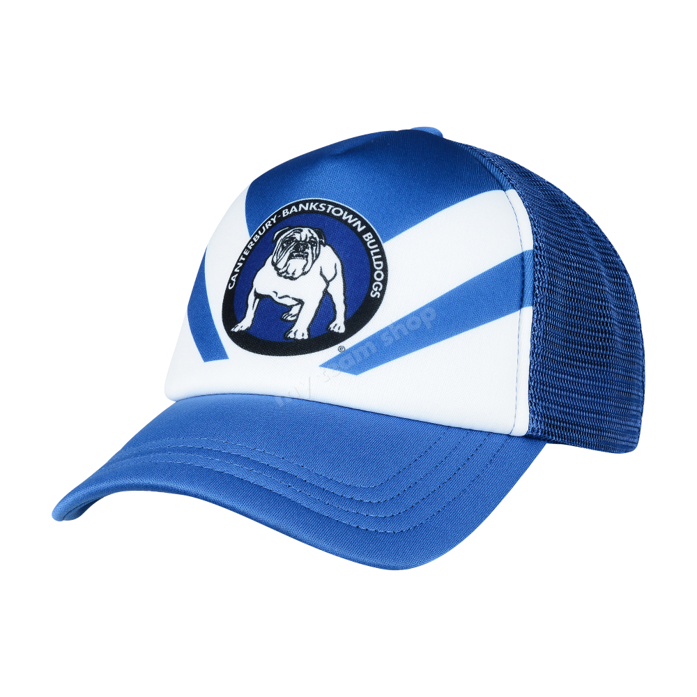 CANTERBURY BULLDOGS NRL RETRO TRUCKER CAP NRL headwear