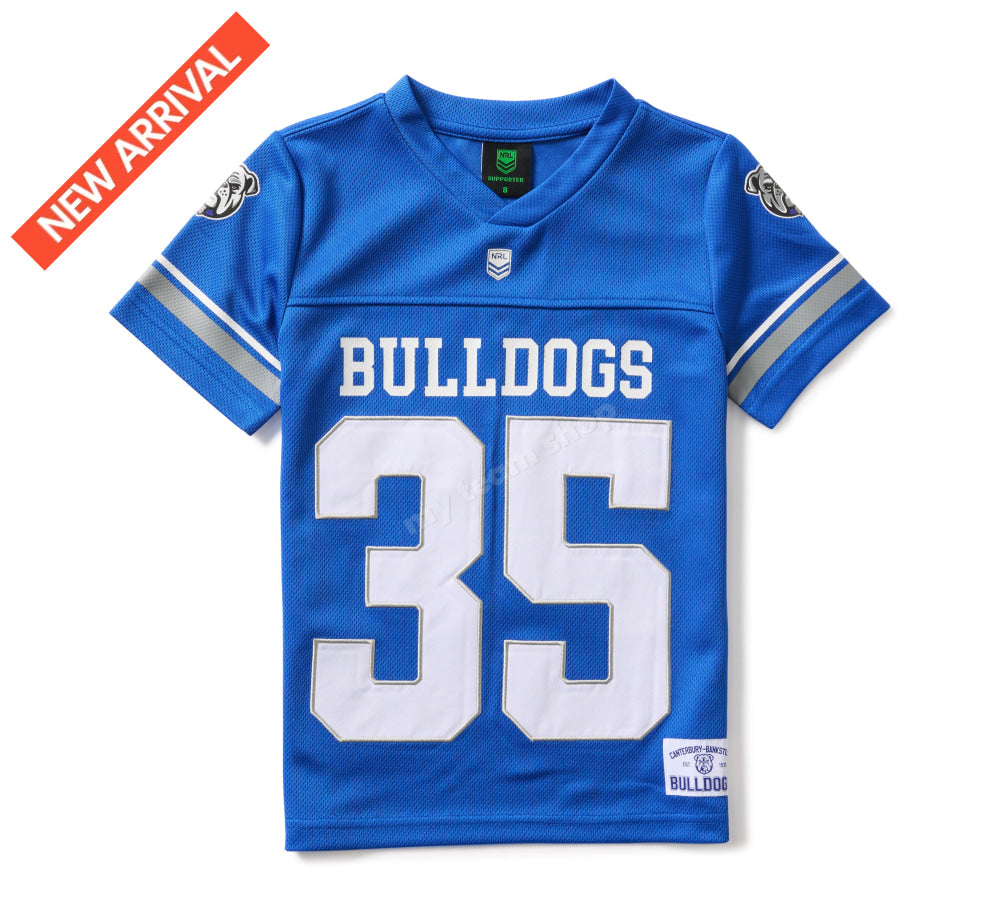 CANTERBURY BULLDOGS NRL YOUTH GRIDIRON MESH JERSEY NRL Gridiron Jersey