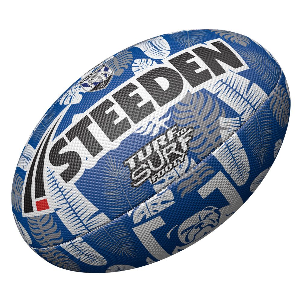 Canterbury Bulldogs ’Turf To Surf’ Nrl Beach Football Football