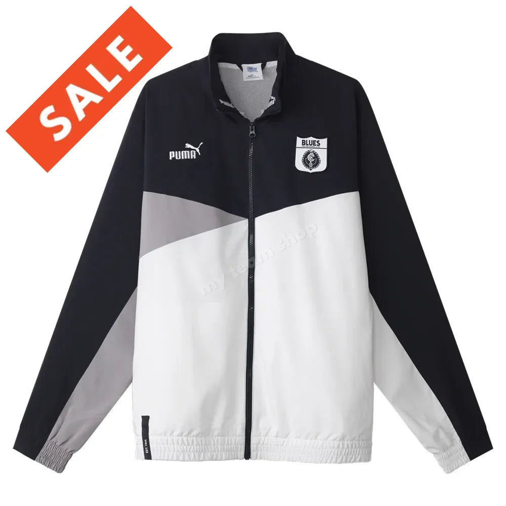 CARLTON BLUES 2025 AFL 90'S ZIP JACKET