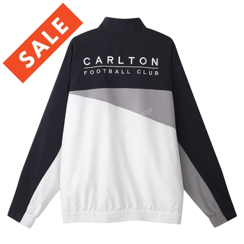CARLTON BLUES 2025 AFL 90'S ZIP JACKET