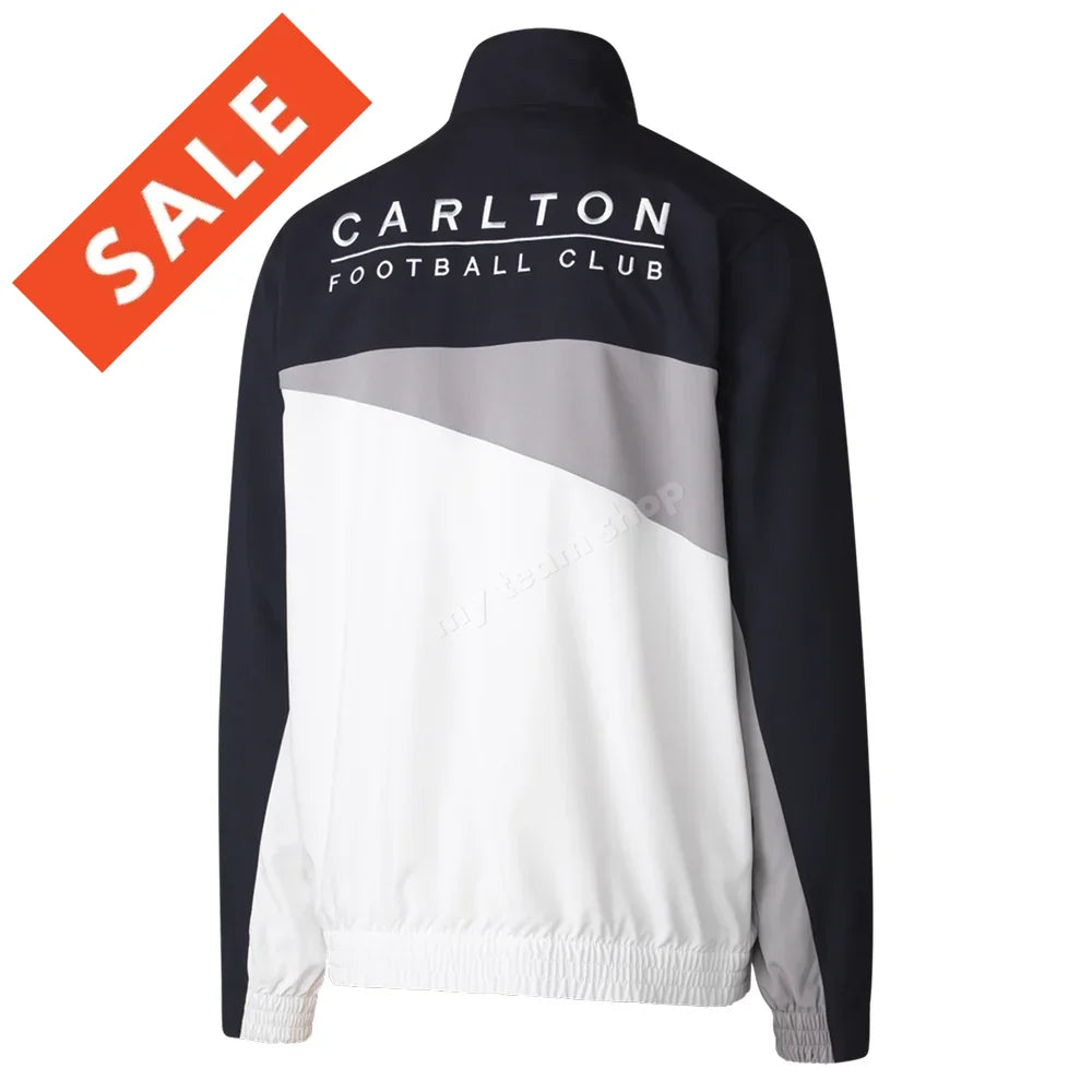 CARLTON BLUES 2025 AFL 90'S ZIP JACKET