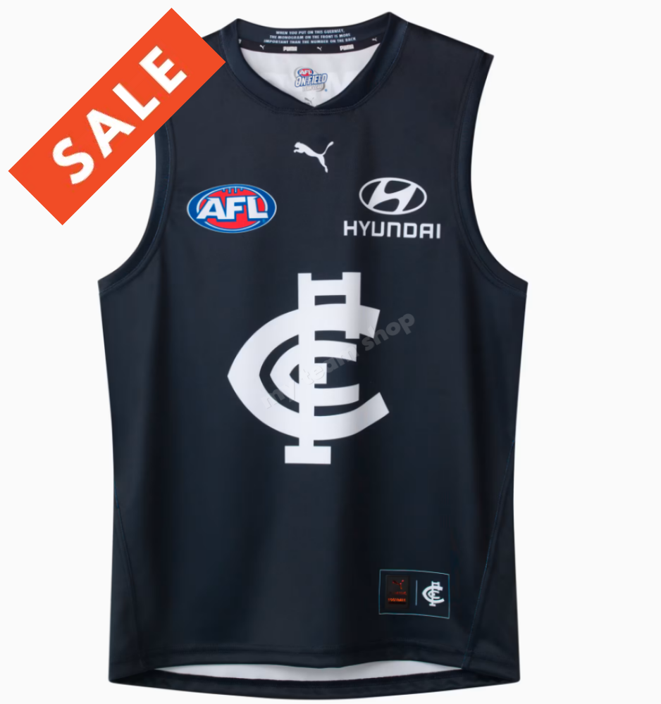 Carlton Blues 2025 Afl Home Guernsey Guernsey