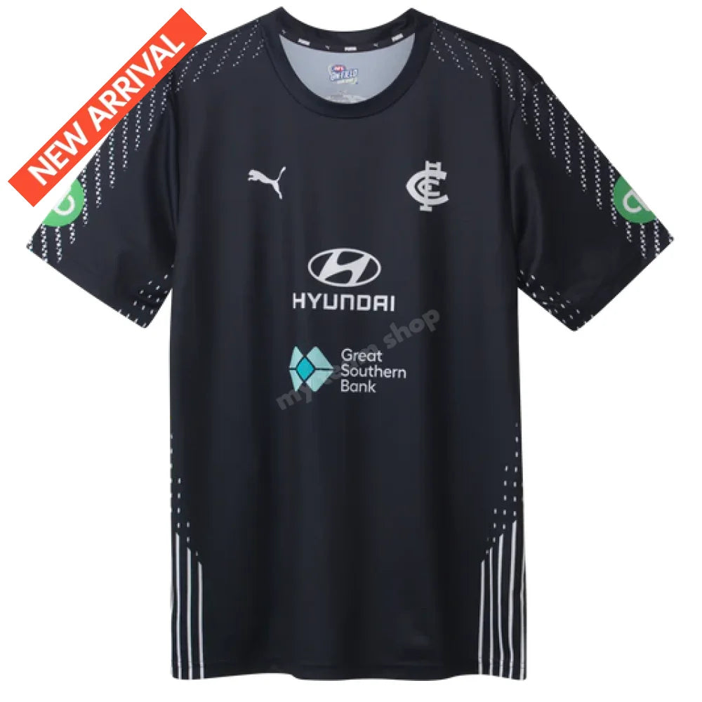 CARLTON BLUES 2026 AFL NAVY TRAINING TEE AFL Training Tee