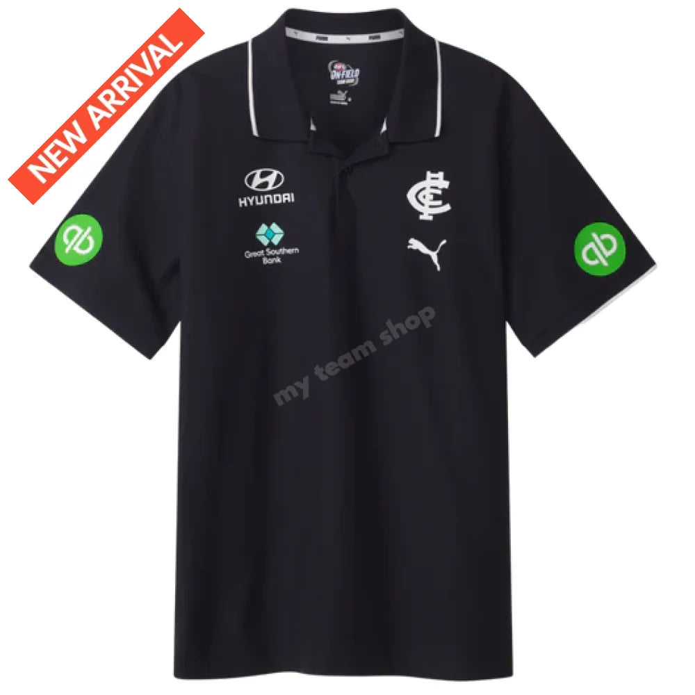 CARLTON BLUES 2026 AFL TEAM POLO AFL Team Polo