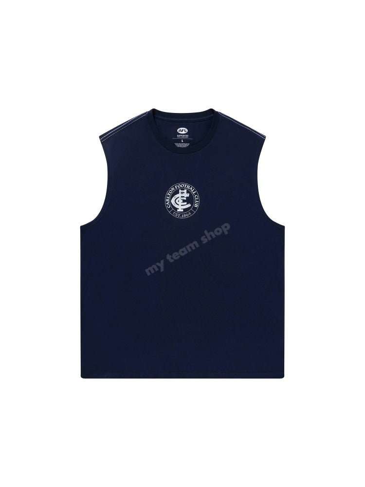 Carlton Blues Afl Mens Graphic Tank Graphic Tank