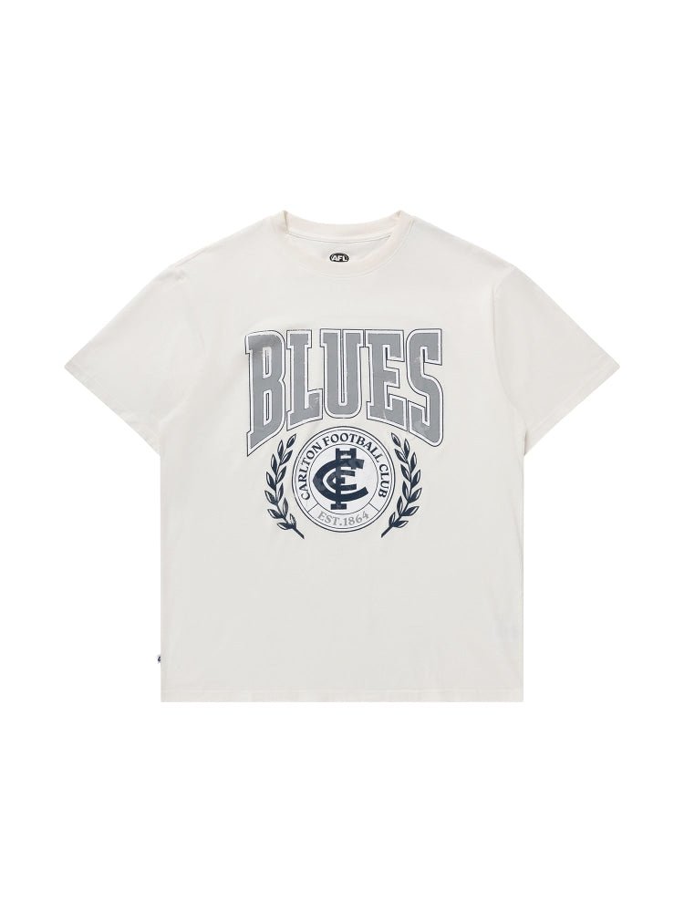 Carlton Blues Afl Mens Graphic Tee Graphic Tee