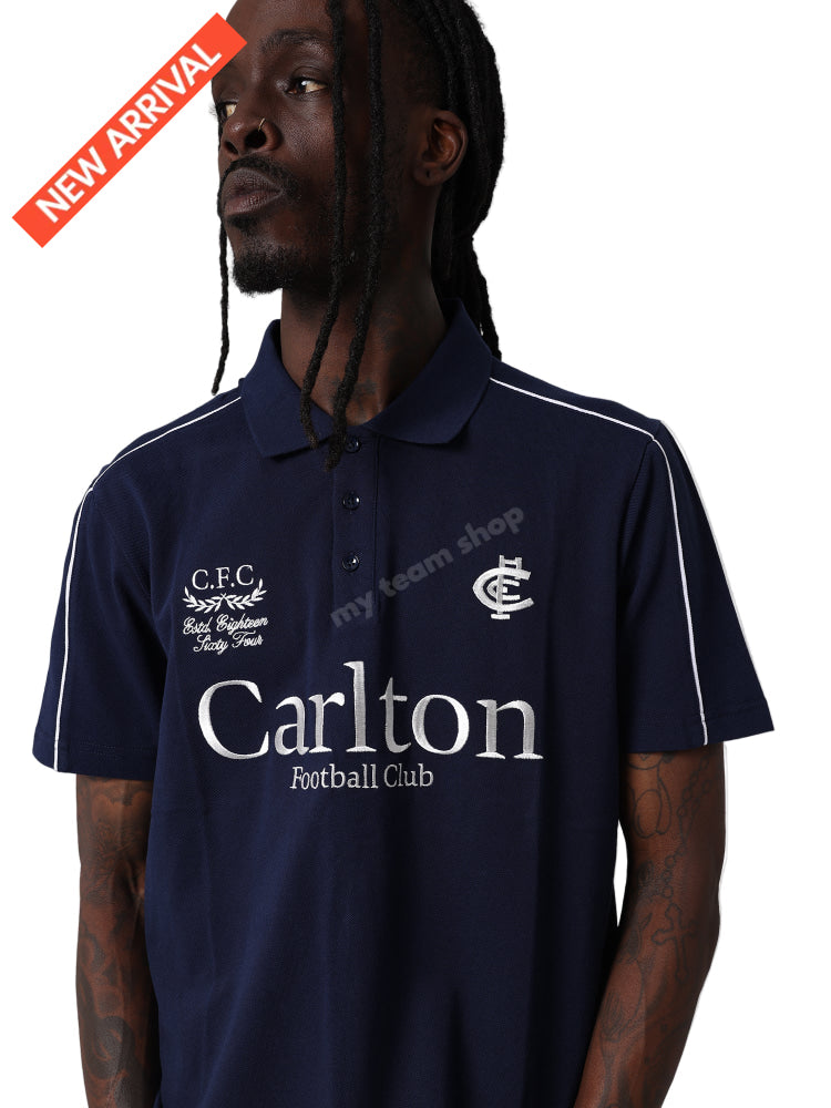CARLTON BLUES AFL MULTI LOGO POLO AFL Multi Logo Polo