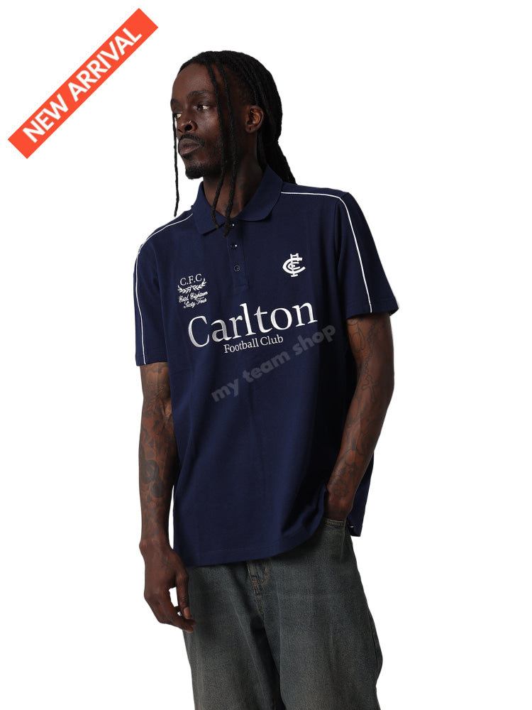 CARLTON BLUES AFL MULTI LOGO POLO AFL Multi Logo Polo