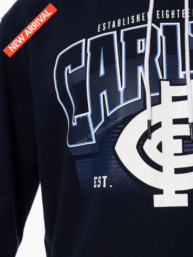 CARLTON BLUES AFL WORDMARK HOODIE AFL Wordmark Hoodie