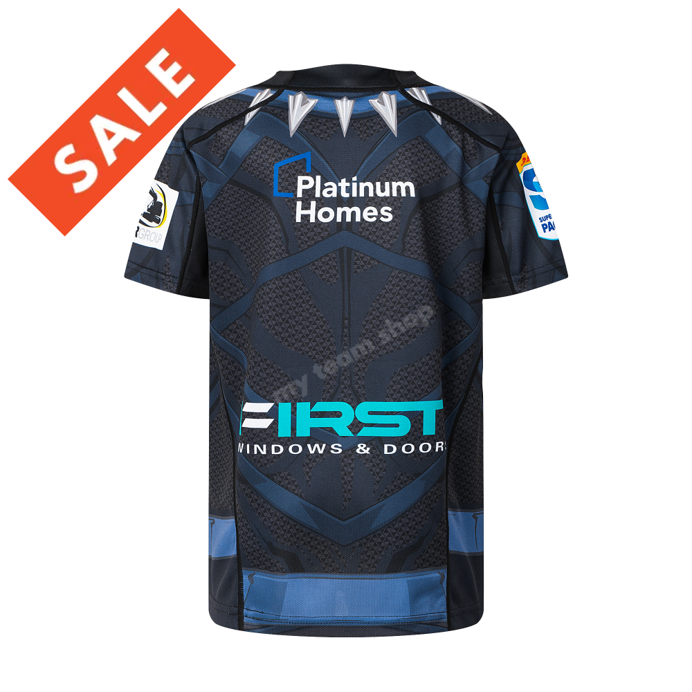 CHIEFS RUGBY BLACK PANTHER YOUTH MARVEL JERSEY Rugby Jersey