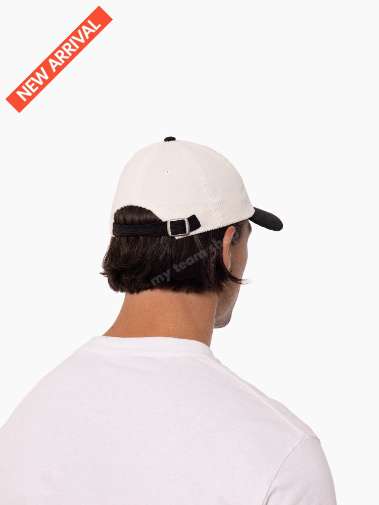 COLLINGWOOD MAGPIES AFL THROWBACK CORDUROY CAP AFL Headwear