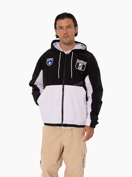 COLLINGWOOD MAGPIES AFL THROWBACK SPRAY JACKET – My Team Shop
