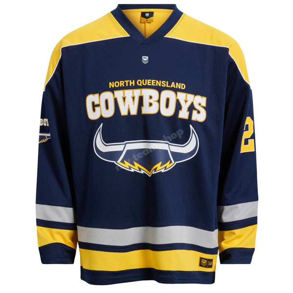 NQ Cowboys NRL Las Vegas Hockey Jersey | My Team Shop