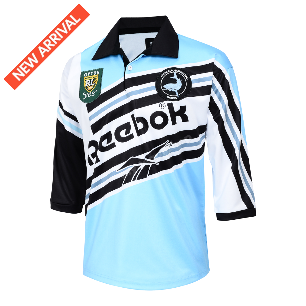 CRONULLA SHARKS 1996 NRL RETRO JERSEY
