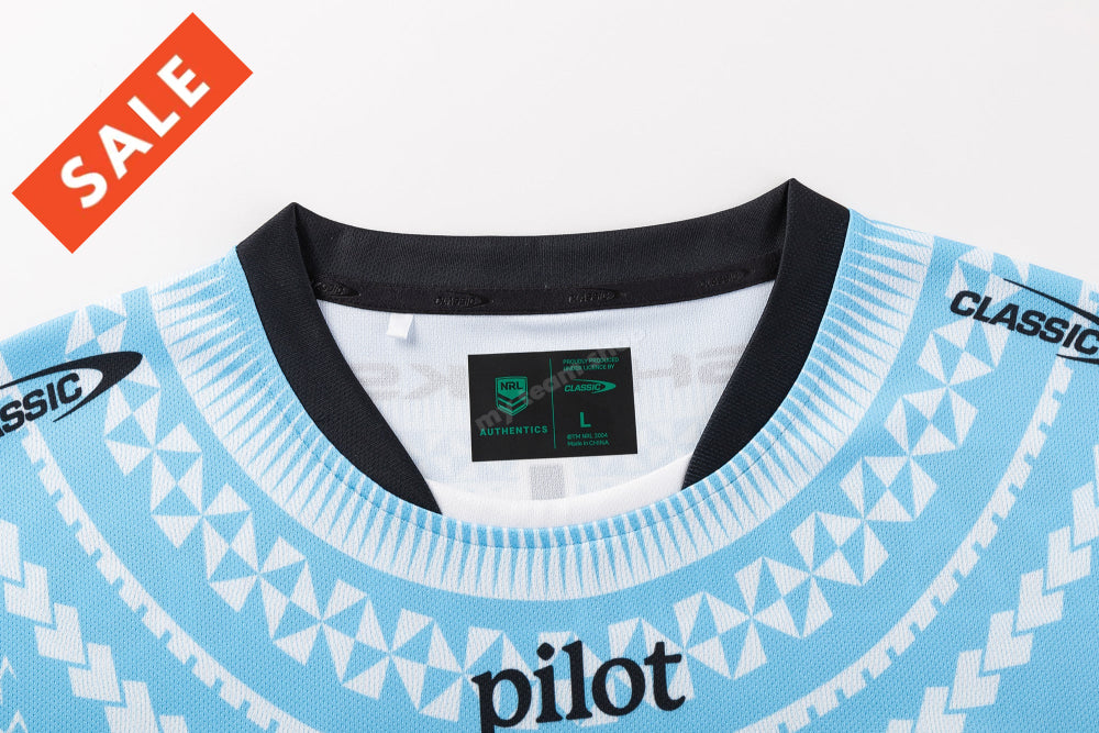CRONULLA SHARKS 2025 MENS NRL PASIFIKA JERSEY NRL Replica Jersey