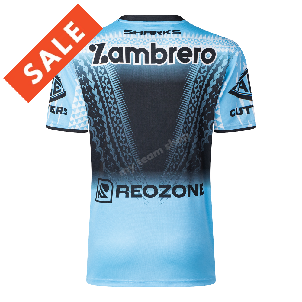 CRONULLA SHARKS 2025 MENS NRL PASIFIKA JERSEY NRL Replica Jersey