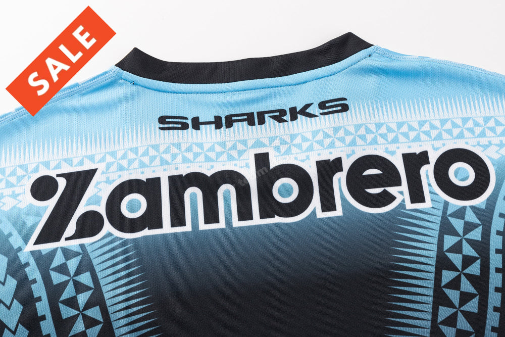CRONULLA SHARKS 2025 MENS NRL PASIFIKA JERSEY NRL Replica Jersey