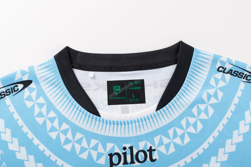 CRONULLA SHARKS 2025 MENS NRL PASIFIKA JERSEY NRL Replica Jersey
