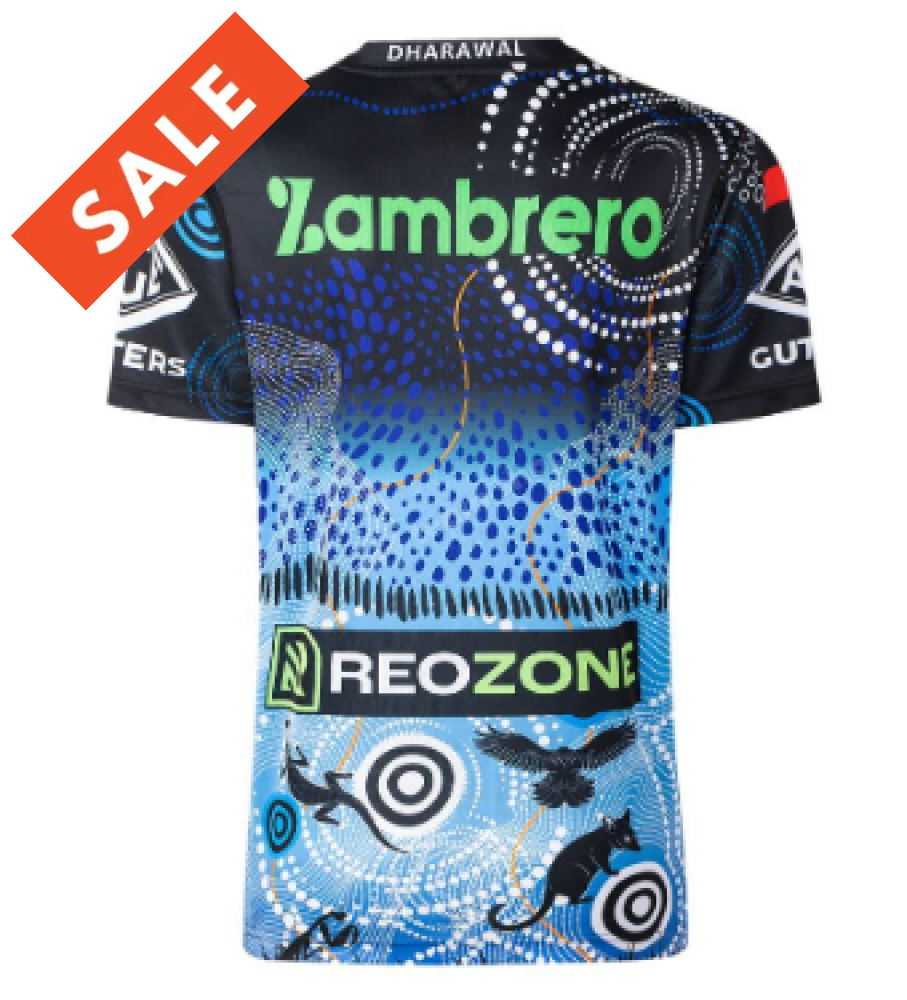 CRONULLA SHARKS 2025 NRL INDIGENOUS JERSEY NRL Replica Jersey